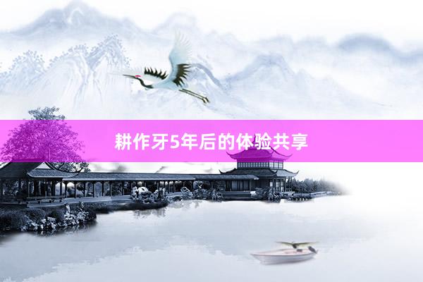 耕作牙5年后的体验共享